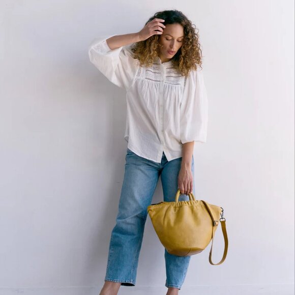 Latico Leathers Ramble Tote/Crossbody Charcoal Like New! - Picture 10 of 11